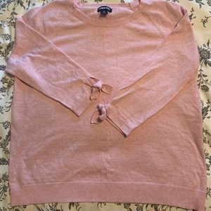 Lands End 92% cotton, 8% cashmere lightweight sweater